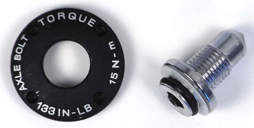 Lefty Axle Cap and Bolt