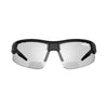 Tifosi Crit Sunglasses Blackout Reader with Light Night Fototec Lens
