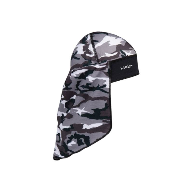 Halo Solar Skull Cap with Tail Camo Grey