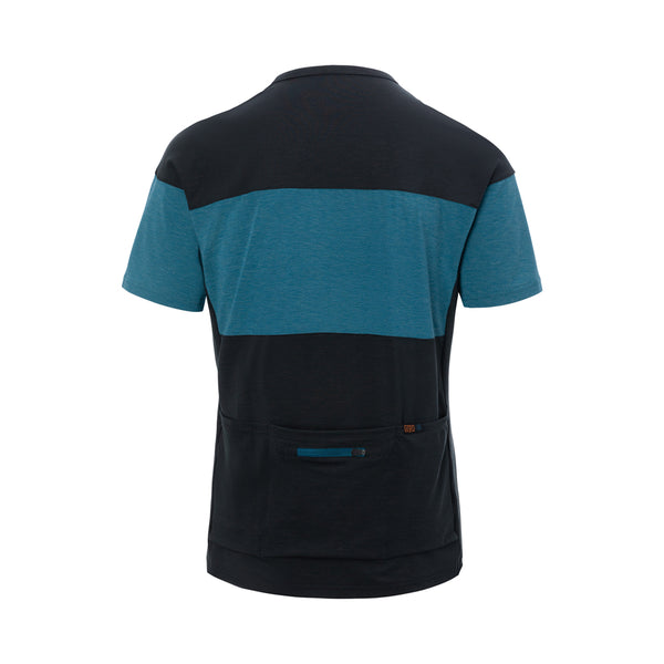 Giro Ride Jersey Mens - Black/Harbor blue