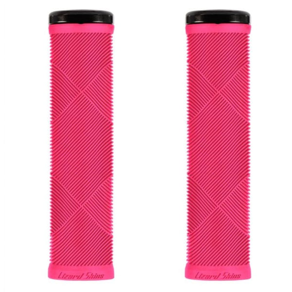 Lizard Skins Strata Lock-On Grips Neon Pink