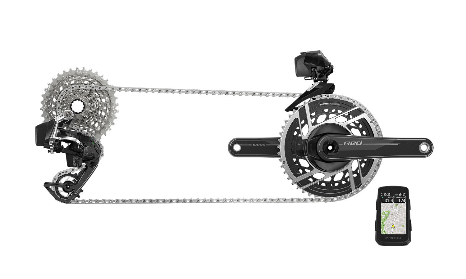 SRAM RED E1 DUB Crank Arm Assembly