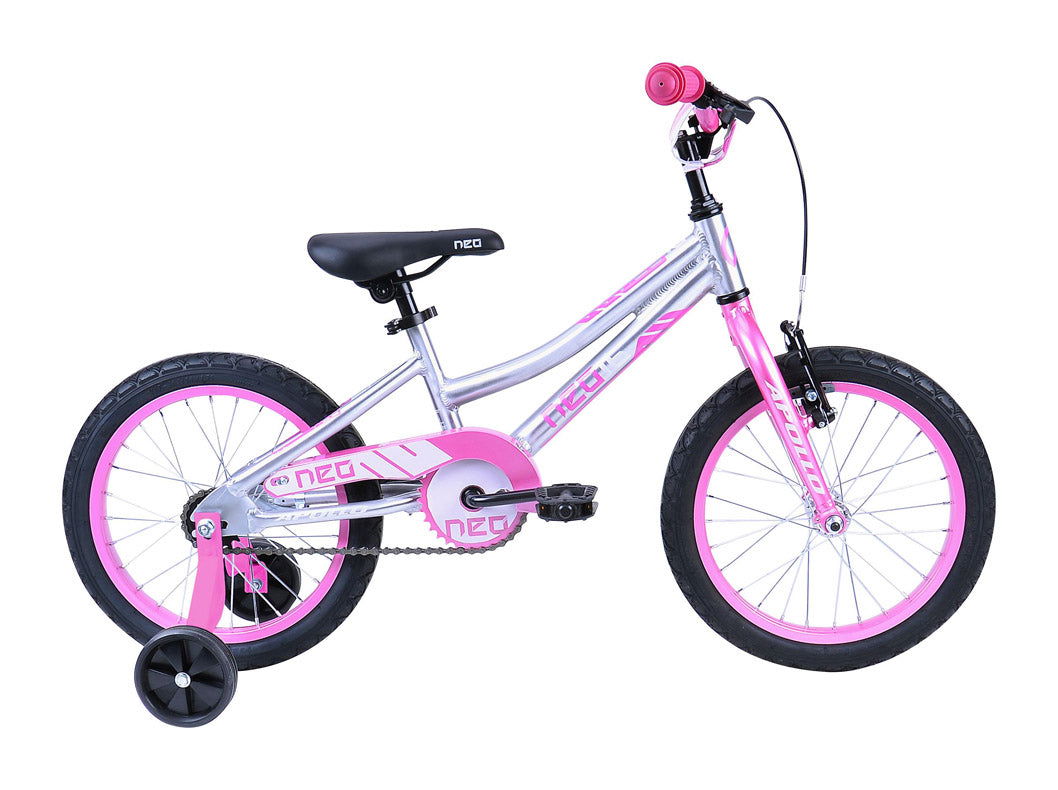 20 NEO 16 ALLOY/PINK/WHITE - Papanui Cycles