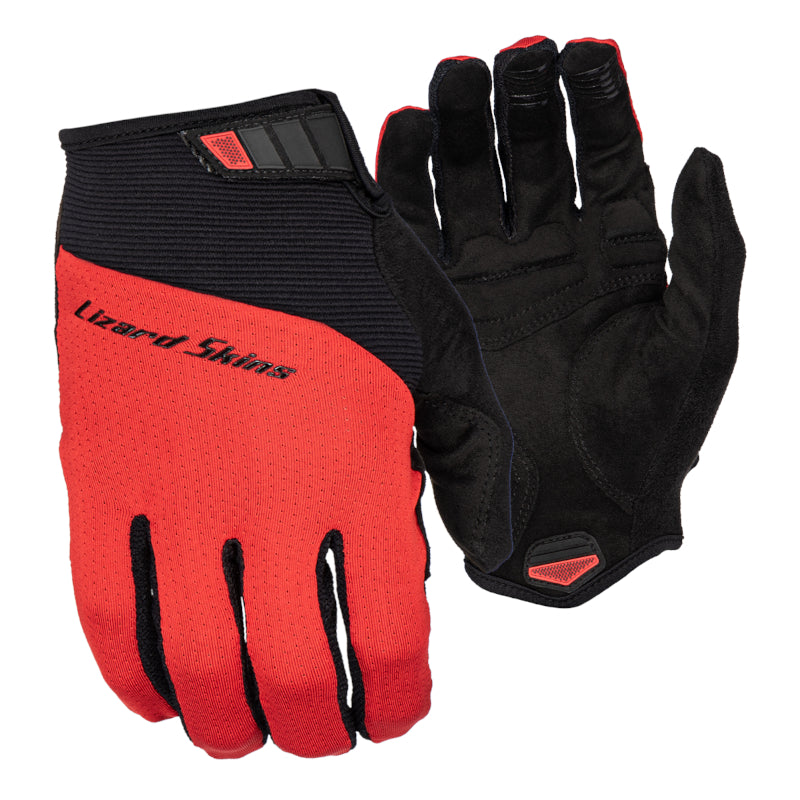 Lizard Skins Monitor Traverse Gloves Crimson Red