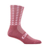 Giro Comp Racer High Rise Sock - Dusty Rose Linocut