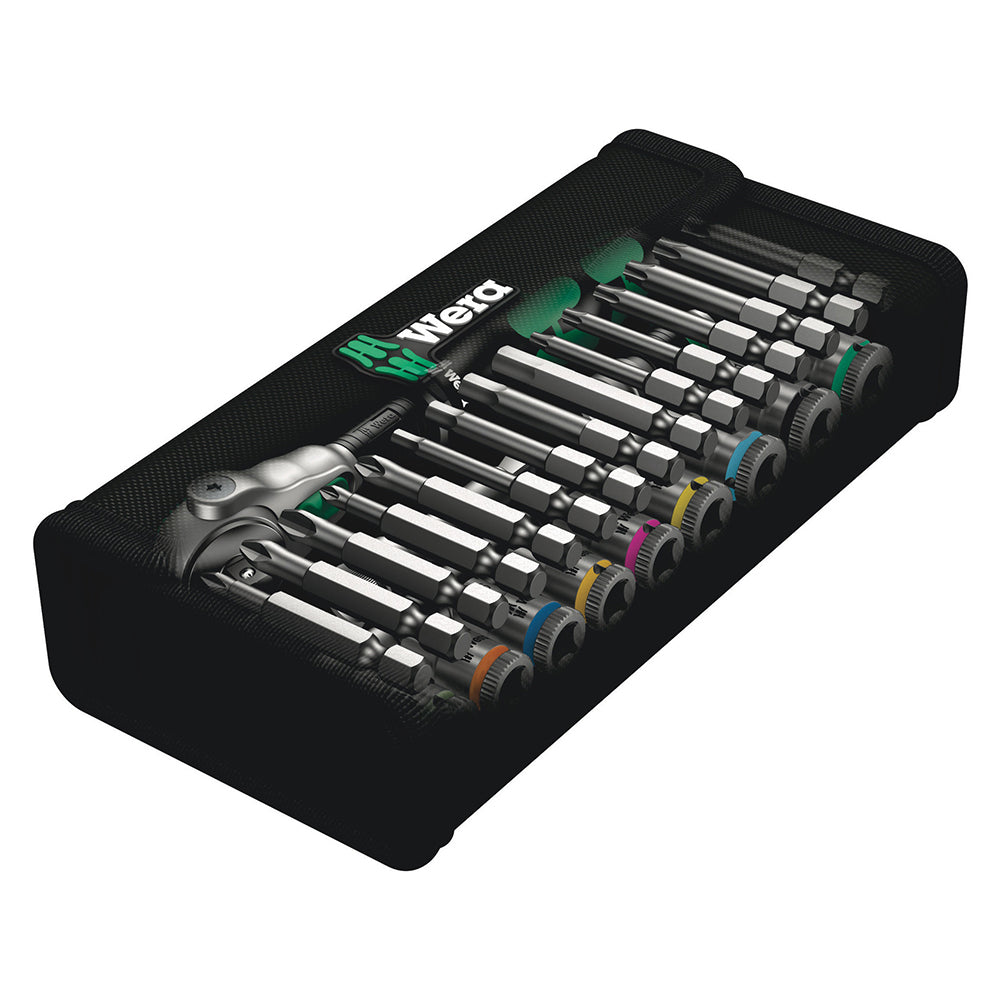 Wera 8008 A Zyklop Mini 3 Ratchet with 1/4