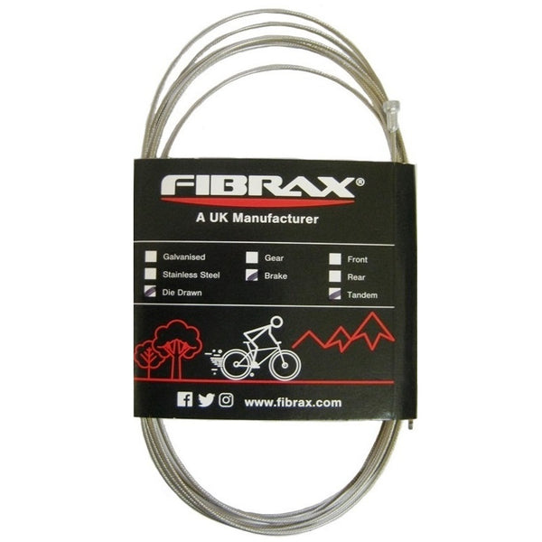 Fibrax Slick Tandem Brake Cable (Pear Nipple)
