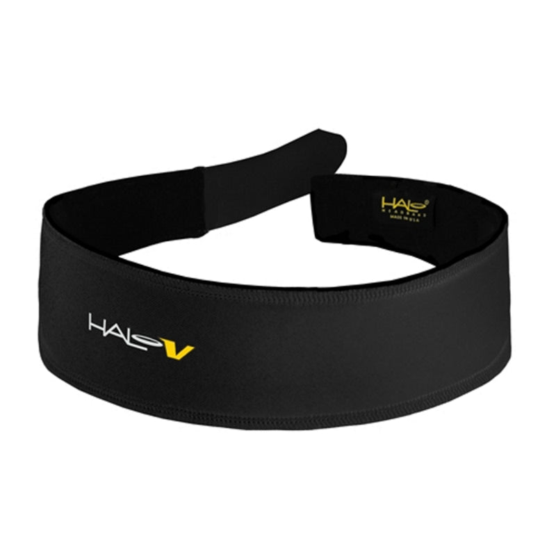 Halo V Headband Velcro Black