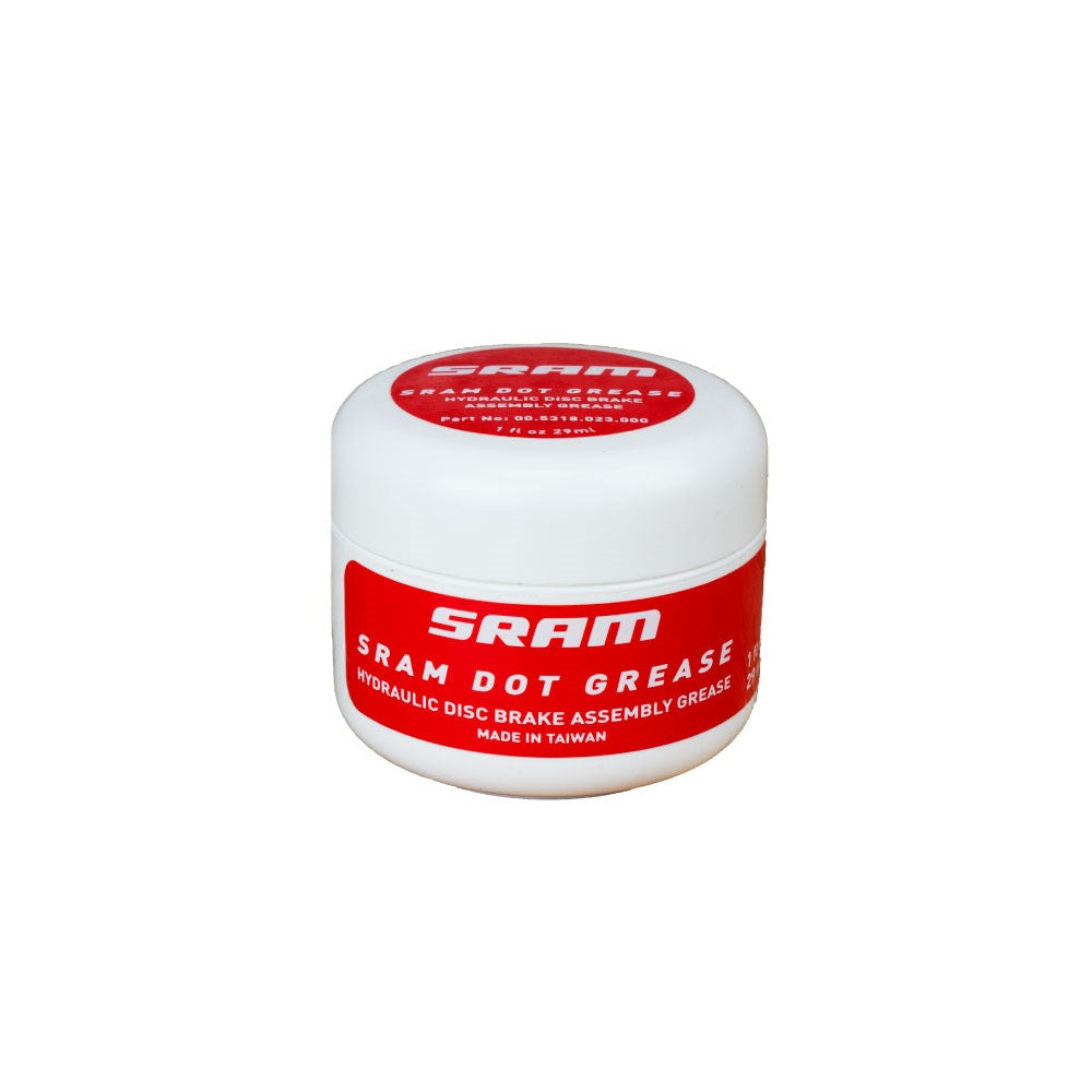 SRAM Grease SRAM DOT Assembly Grease 1oz - Recommended for Lever Pistons, Hose Compression Nuts, Threaded Barbs and Olives
