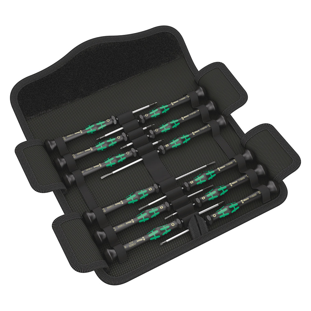 Wera Kraftform Micro Screwdriver 12 Piece Set for Electronics