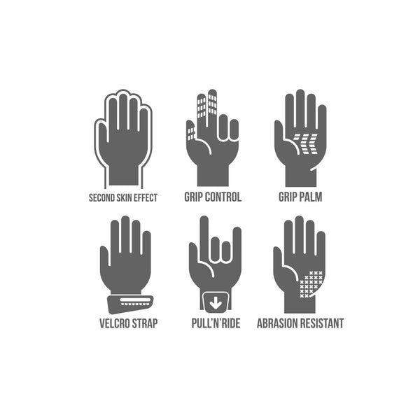 FIVE RACE PRO BMX Glove - Feature Icons