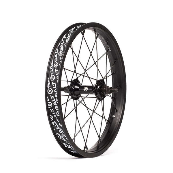 Salt Rookie 16" Front Wheel 3/8" Axle Black