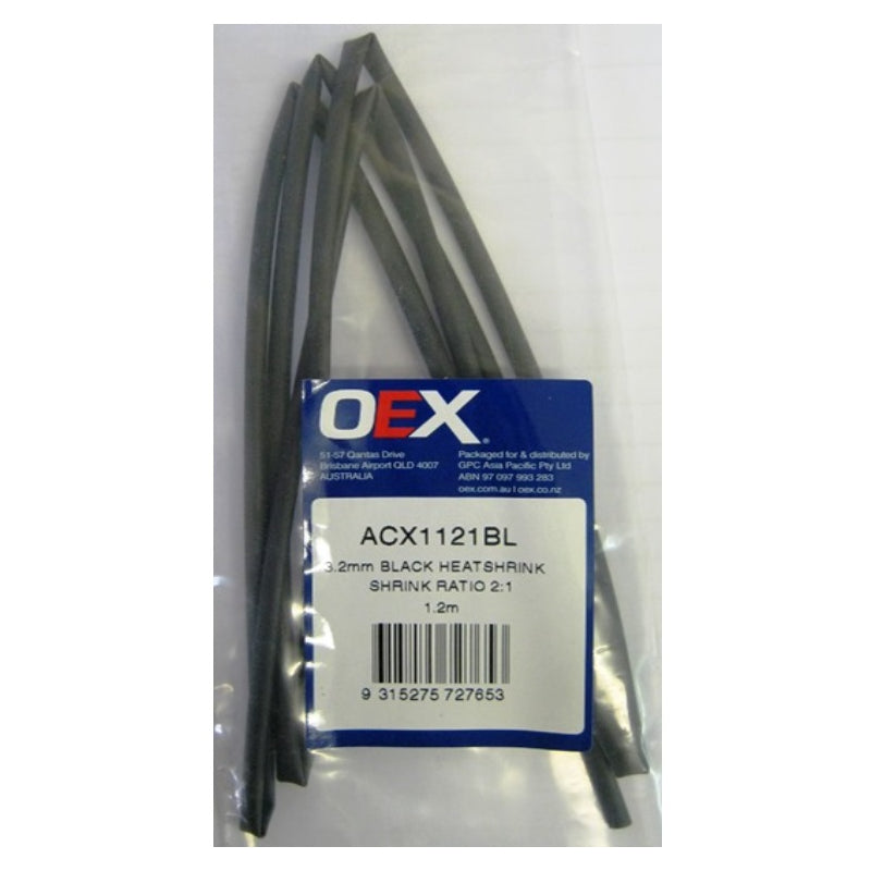 Heat Shrink 3.2mm Black