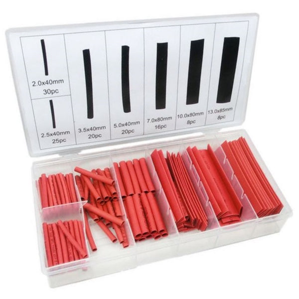 HEA4078 - 127 Piece - Red Heat Shrink Set