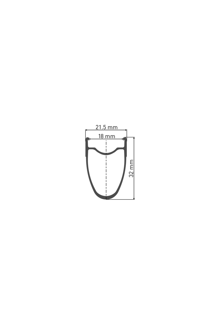 DT PR 1400 32 OXIC RIM PROFILE