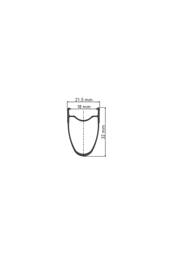 DT PR 1400 32 OXIC RIM PROFILE