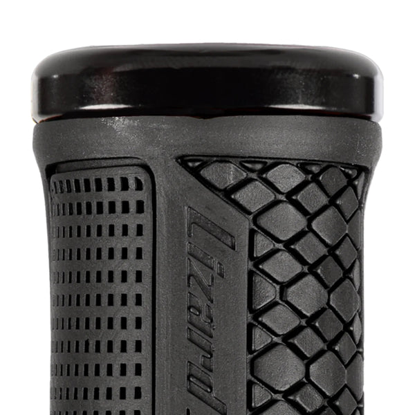 Lizard Skins Gradient Lock-On Grips Jet Black - Close Up