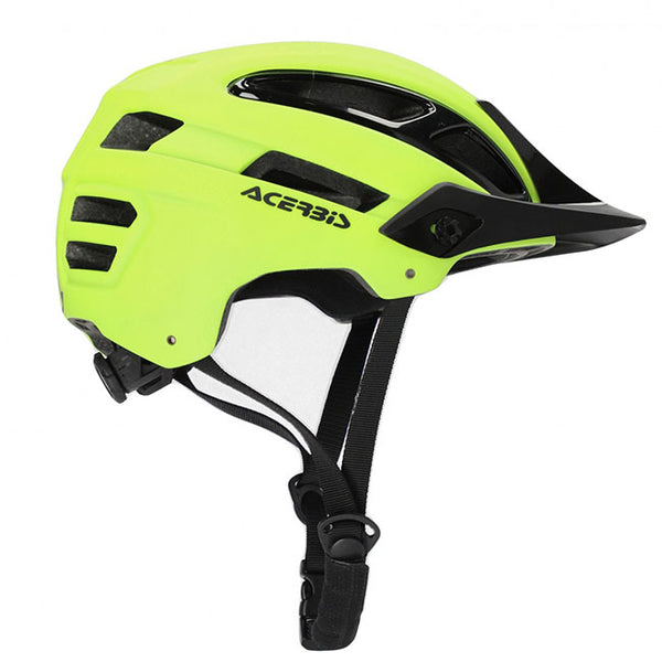 ACERBIS DoubleP MTB Helmet Yellow Fluro Black