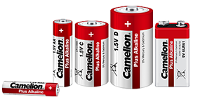 Camelion Plus Alkaline Batteries