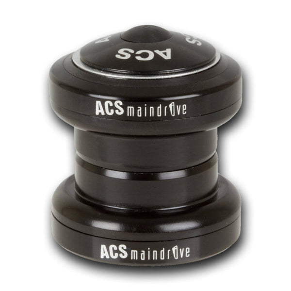 ACS Maindrive 1" Headset Black - Papanui Cycles