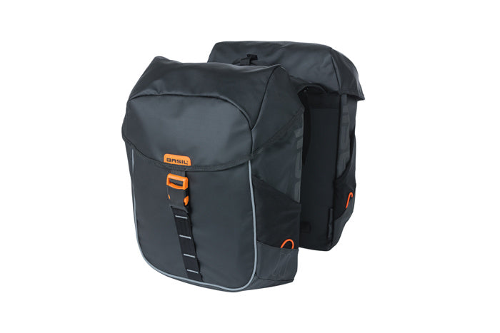 Basil - Miles Tarpaulin Double Bag - Papanui Cycles