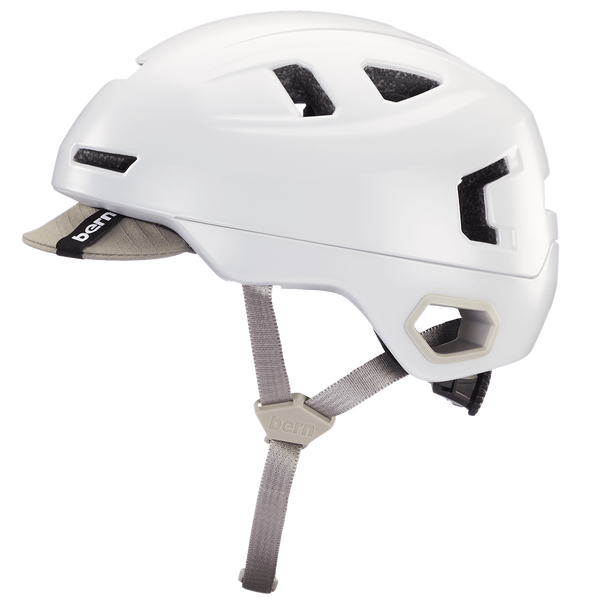 Bern Hudson MIPS Satin White - Papanui Cycles