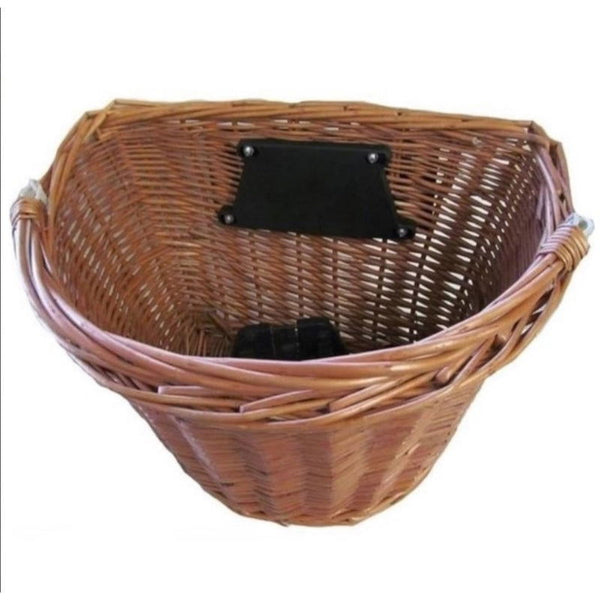 Cane Basket with QR Bracket - Papanui Cycles