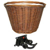 Cane Basket with QR Bracket - Papanui Cycles