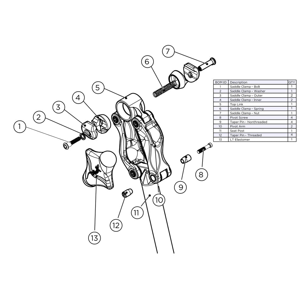 Cane Creek Thudbuster G4 Spare Parts - Papanui Cycles