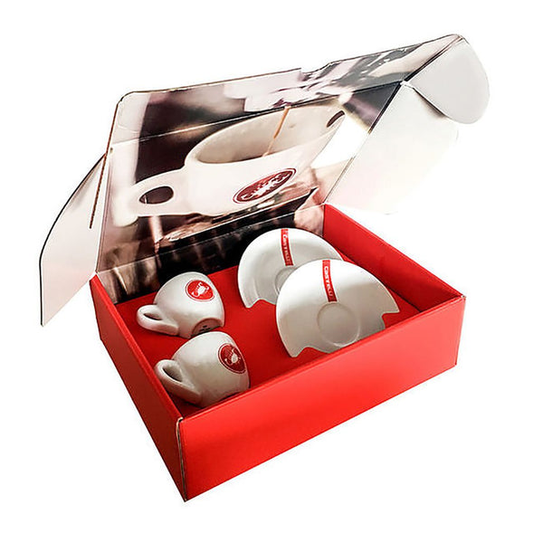 Castelli Espresso Cup Set white/red - Papanui Cycles