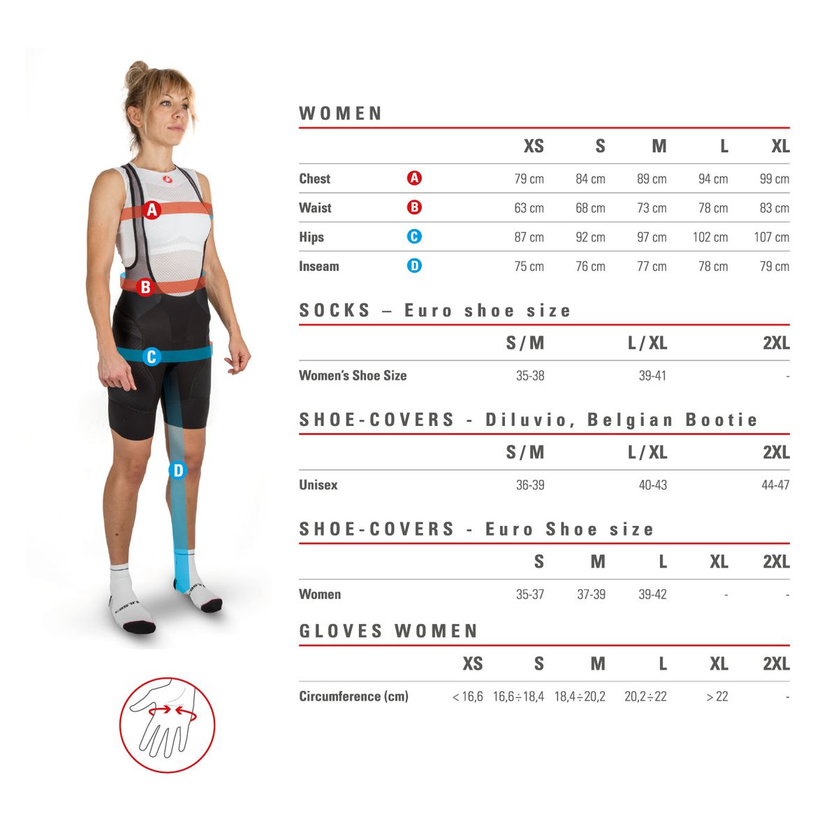 Castelli Velocissima Bibtight Women's - Papanui Cycles