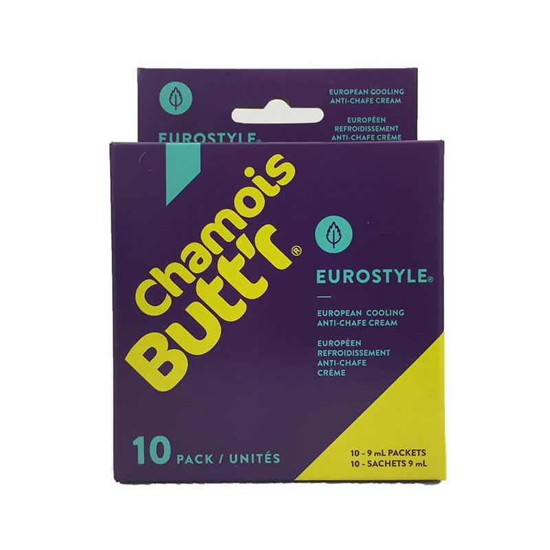 Chamois Butt'r Eurostyle 9ml 10/Pack - Papanui Cycles