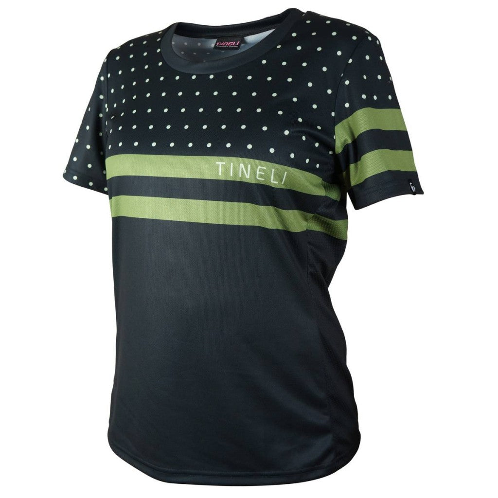 Dot Trail Jersey-L-Female - Papanui Cycles