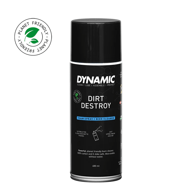 Dynamic Dirt Destroy Foam Spray 400mL - Papanui Cycles