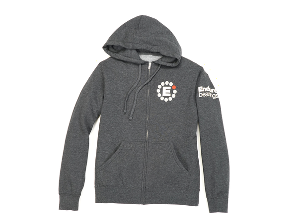 Enduro Hoodie Gray Heather - Papanui Cycles