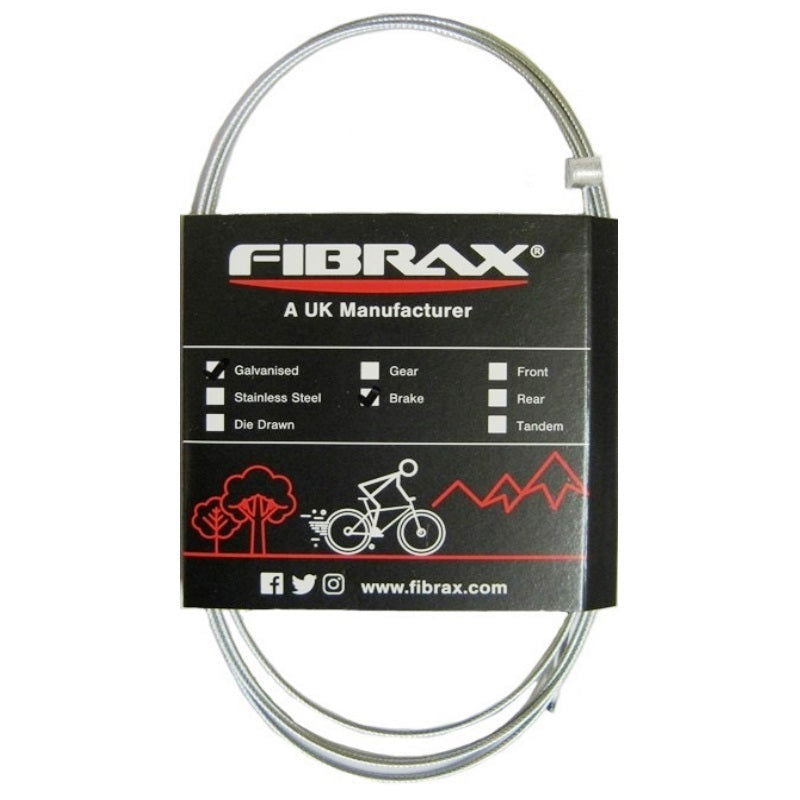 Fibrax Brake Inner Wire (Barrel Nipple) - Papanui Cycles