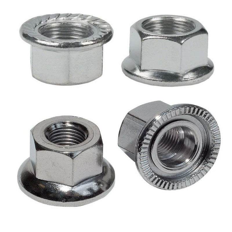 Flanged Axle Nuts - Papanui Cycles