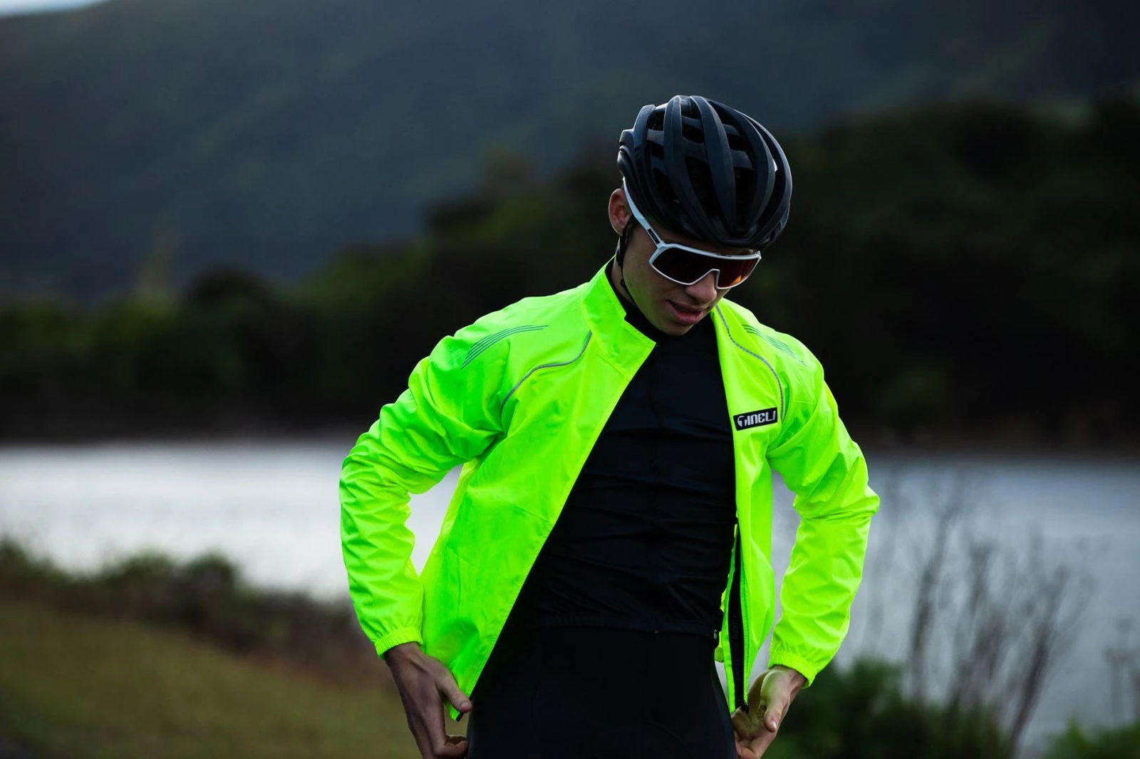 Fluro Jacket-L-Unisex - Papanui Cycles