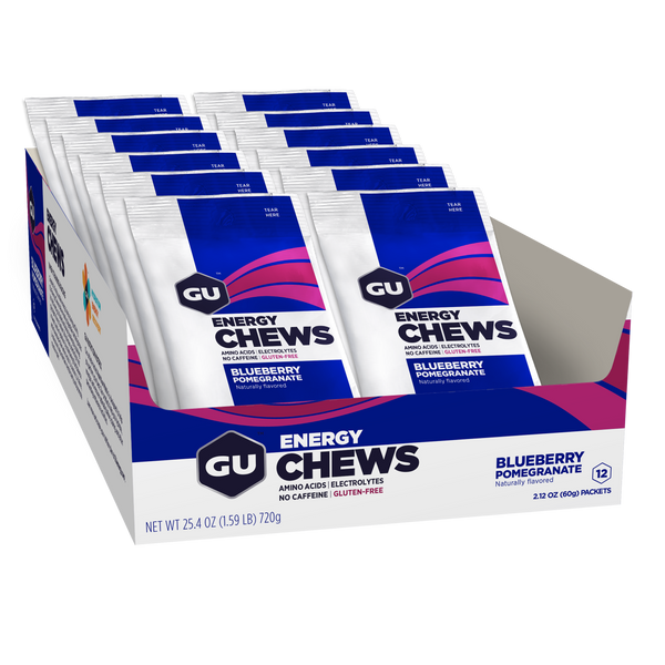 GU Chews (Box of 12 Double Serves) - GU Energy New Zealand