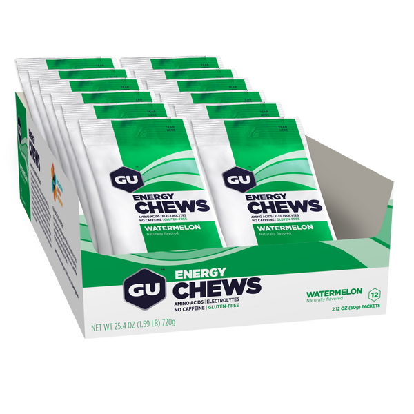 GU Chews (Box of 12 Double Serves) - GU Energy New Zealand