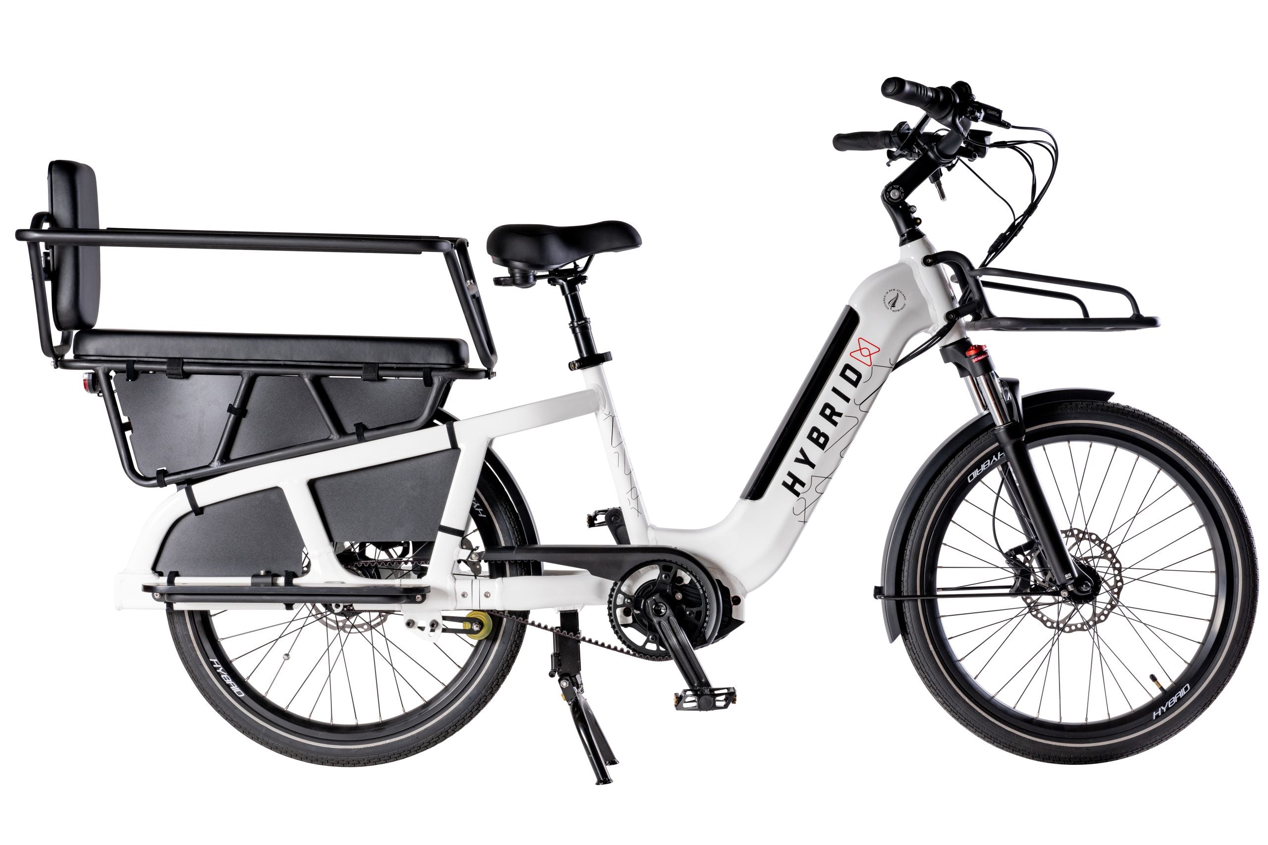 Hybrid E-Bikes – C24 Commuter – 20AH/720WH Battery ( Belt Drive  )