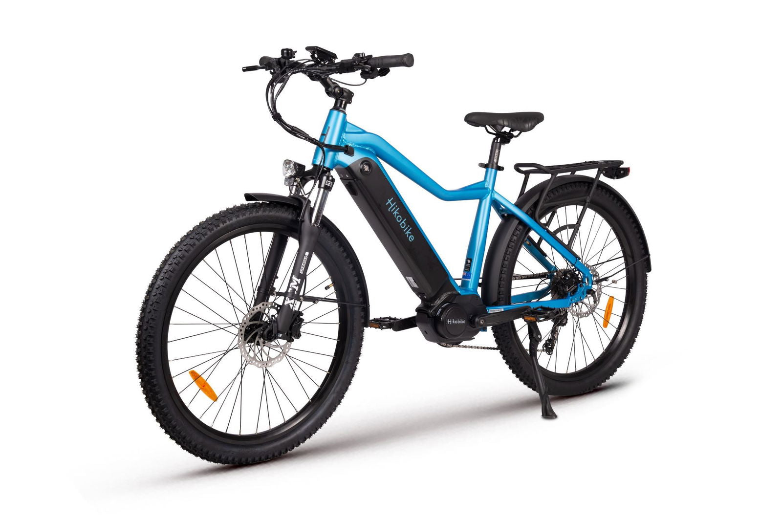 Hiko Ascent Electric Bike 672Wh Blue - Papanui Cycles