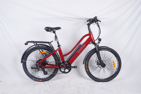 Hiko Pulse Bike 26" Red - Papanui Cycles