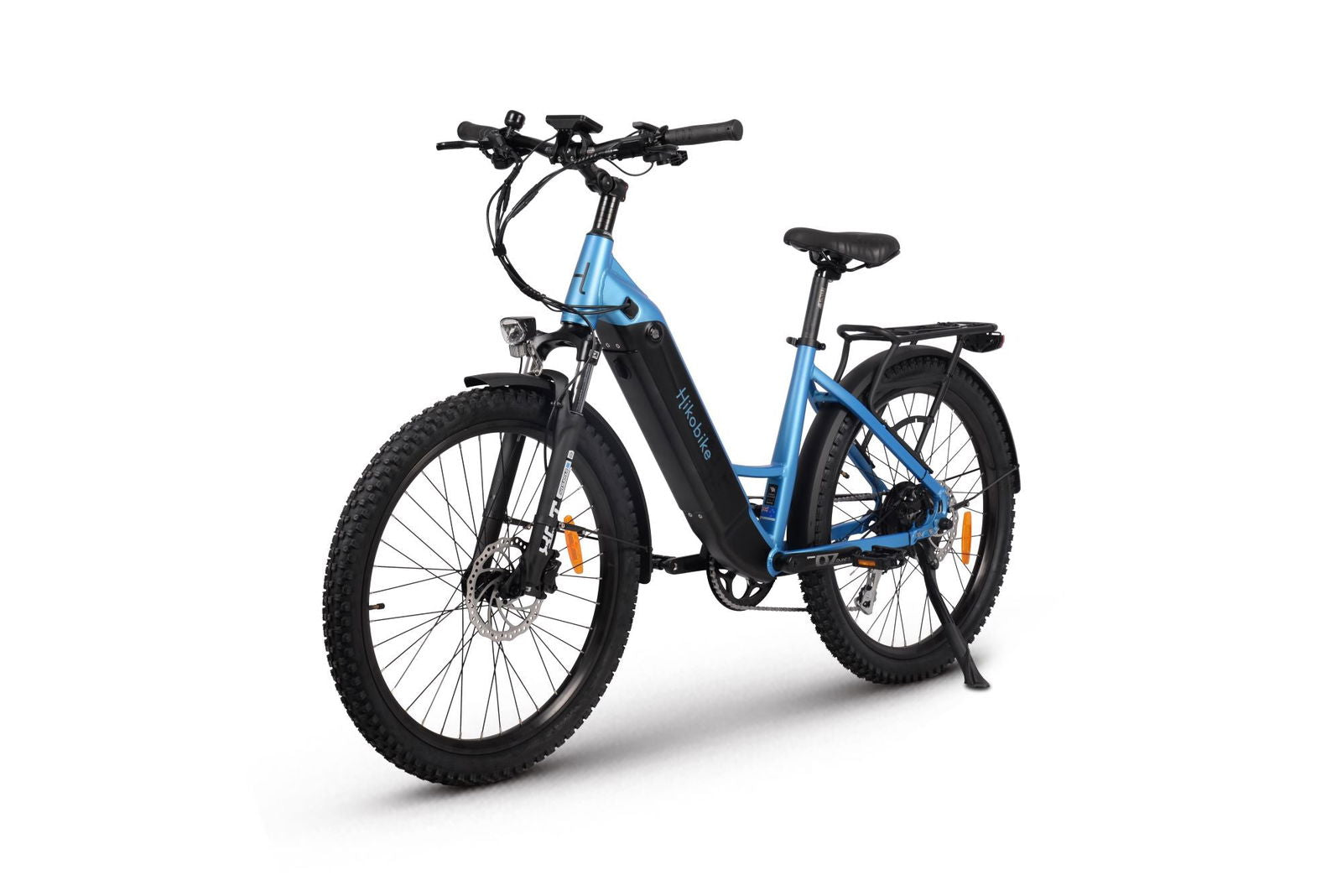 Hiko Scout Electric Bike 672Wh Blue - Papanui Cycles