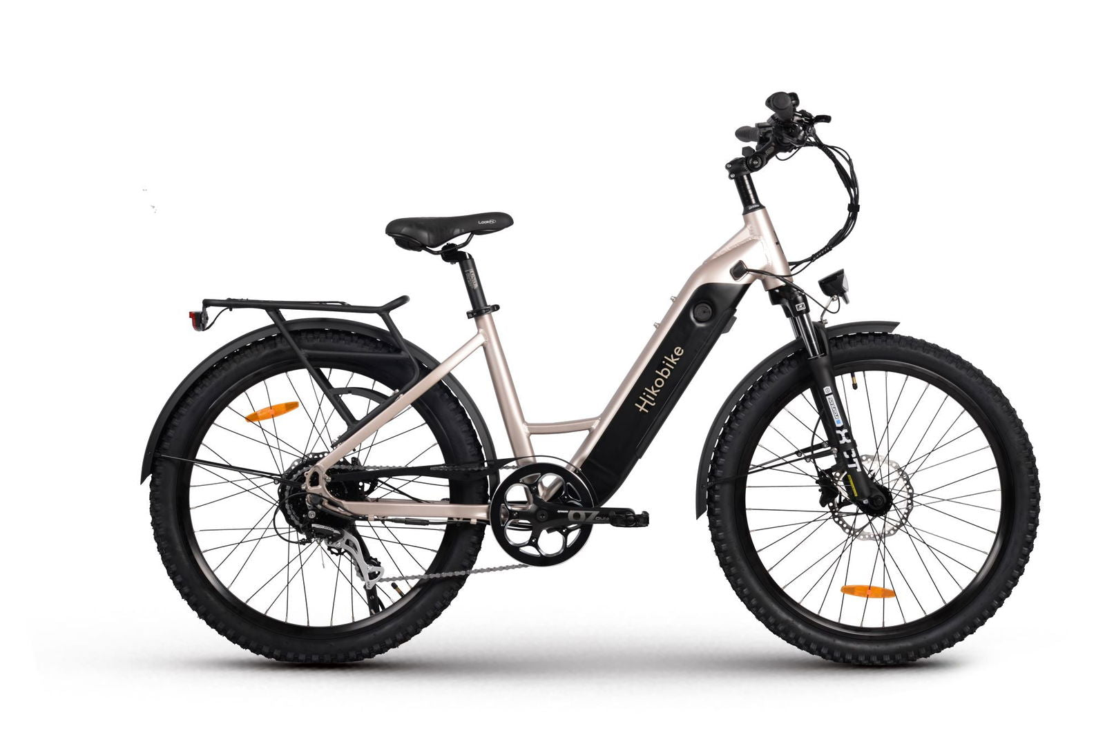 Hiko Scout Electric Bike 672Wh Silver - Papanui Cycles