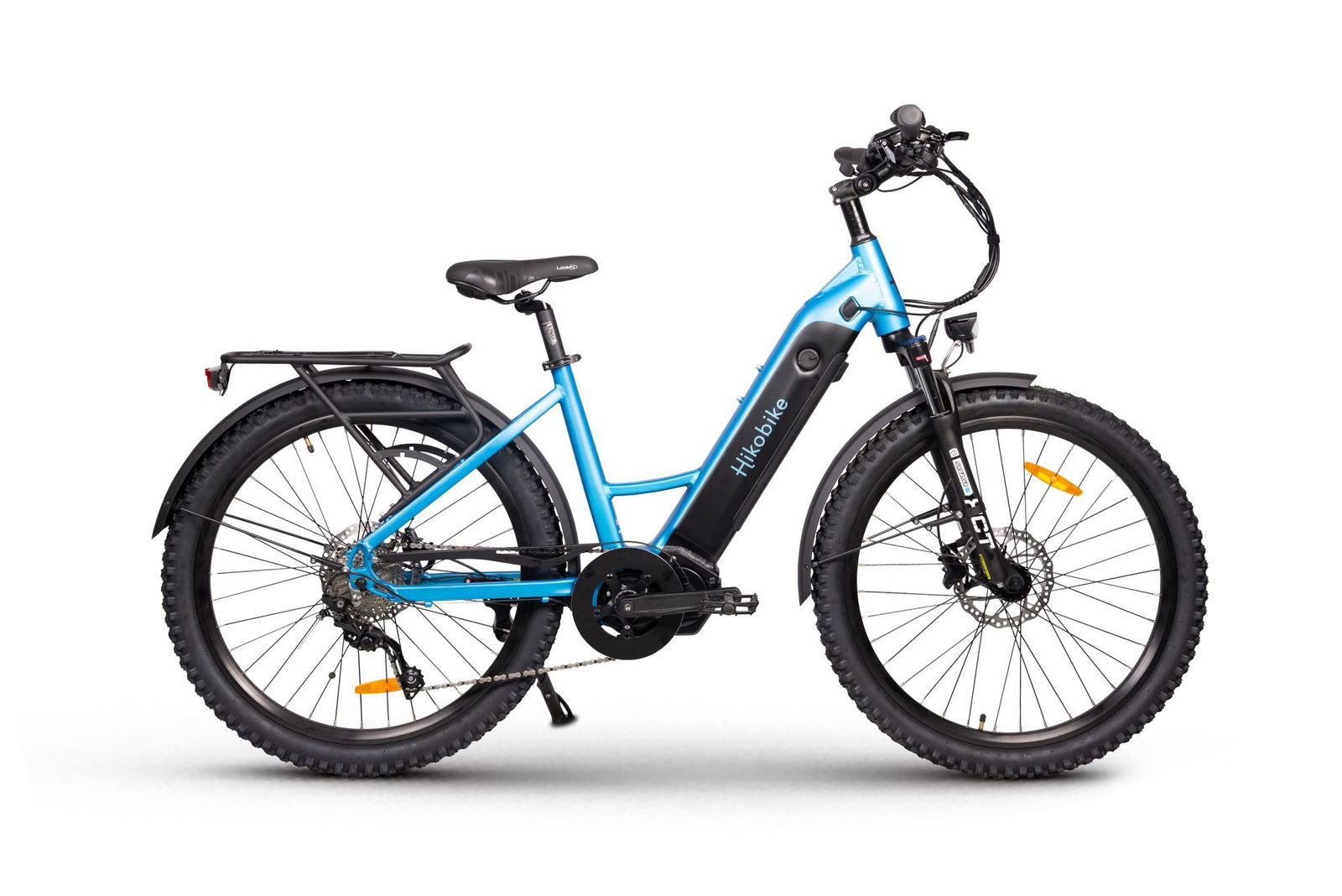 Hiko Vibe Electric Bike 672WH Blue - Papanui Cycles