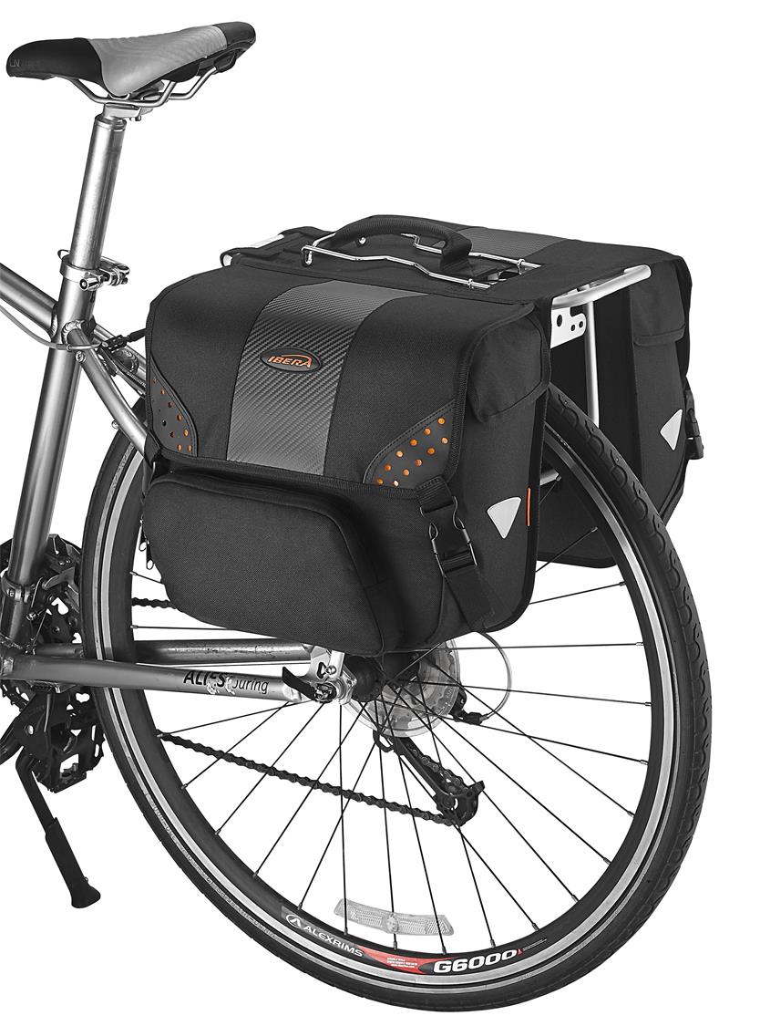 Ibera PakRak Panniers Pair 28L - Papanui Cycles