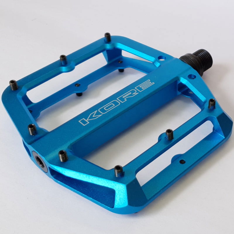 KORE Iron 110 Alloy Pedal Blue - Papanui Cycles