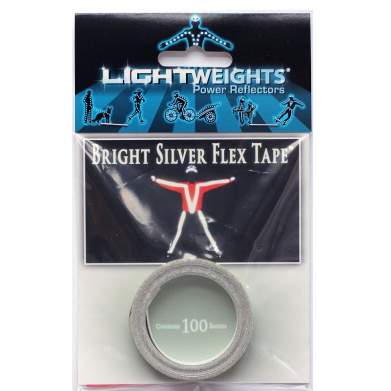 Lightweights Reflective Flex Tape Silver 2.5m - Papanui Cycles