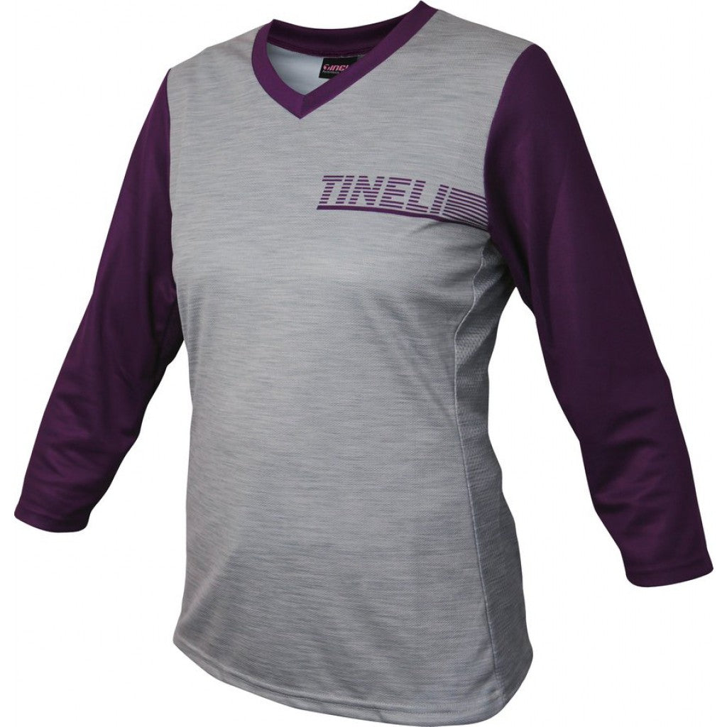 Women's Plum 3/4 Trail Jersey - Last Items-XS-Female